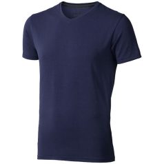   Kawartha short sleeve men's organic t-shirt, Male, Single Jersey knit of 95% organic ringspun Cotton and 5% Elastane, Navy, XS