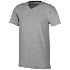   Kawartha short sleeve men's organic t-shirt, Male, Single Jersey knit of 95% organic ringspun Cotton and 5% Elastane, Grey melange, M