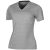 Kawartha short sleeve women's organic t-shirt, Female, Single Jersey knit of 95% organic ringspun Cotton and 5% Elastane, Grey melange, XS