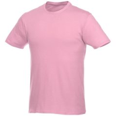   Heros short sleeve unisex t-shirt, Unisex, Single Jersey knit of 100% Cotton, Light pink, XS