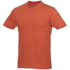   Heros short sleeve unisex t-shirt, Unisex, Single Jersey knit of 100% Cotton, Orange, XXL