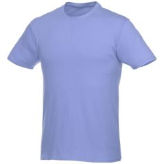   Heros short sleeve unisex t-shirt, Unisex, Single Jersey knit of 100% Cotton, Light blue, S