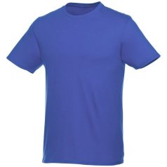   Heros short sleeve unisex t-shirt, Unisex, Single Jersey knit of 100% Cotton, Blue, XS