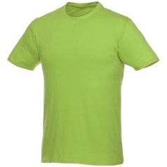   Heros short sleeve unisex t-shirt, Unisex, Single Jersey knit of 100% Cotton, Apple Green, M