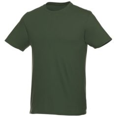   Heros short sleeve unisex t-shirt, Unisex, Single Jersey knit of 100% Cotton, Army Green, XXS