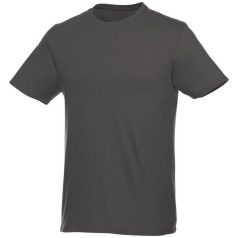   Heros short sleeve unisex t-shirt, Unisex, Single Jersey knit of 100% Cotton, Storm Grey, XS