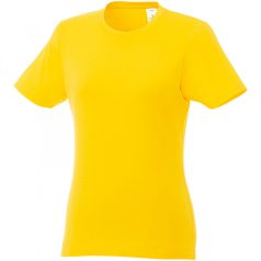   Heros short sleeve women's t-shirt, Female, Single Jersey knit of 100% Cotton, Yellow, XS