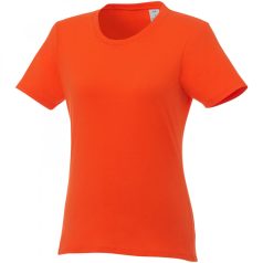   Heros short sleeve women's t-shirt, Female, Single Jersey knit of 100% Cotton, Orange, S