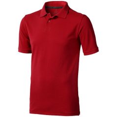   Calgary short sleeve men's polo, Male, Single Piqué of 100% Cotton, Red, S