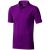 Calgary short sleeve men's polo, Male, Single Piqué of 100% Cotton, Plum, M