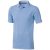 Calgary short sleeve men's polo, Male, Single Piqué of 100% Cotton, Light blue, XS