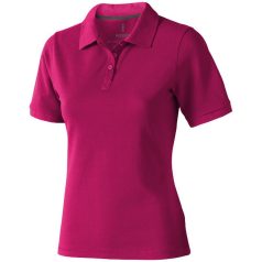   Calgary short sleeve women's polo, Female, Single Piqué of 100% Cotton, Pink, XS