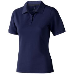   Calgary short sleeve women's polo, Female, Single Piqué of 100% Cotton, Navy, S