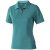 Calgary short sleeve women's polo, Female, Single Piqué of 100% Cotton, Aqua, XL