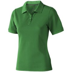   Calgary short sleeve women's polo, Female, Single Piqué of 100% Cotton, Fern green  , XS