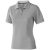 Calgary short sleeve women's polo, Female, Single Piqué of 100% Cotton, Grey melange, M