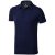 Markham short sleeve men's stretch polo, Male, Double Piqué knit of 95% Cotton and 5% Elastane, Navy, XL