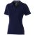 Markham short sleeve women's stretch polo, Female, Double Piqué knit of 95% Cotton and 5% Elastane, Navy, S