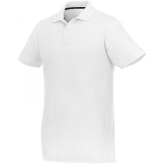   Helios short sleeve men's polo, Male, Piqué knit of 100% Cotton, White, XL