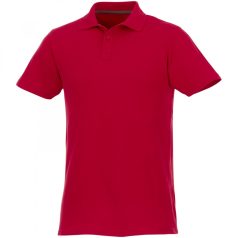   Helios short sleeve men's polo, Male, Piqué knit of 100% Cotton, Red, S