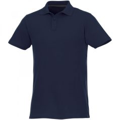   Helios short sleeve men's polo, Male, Piqué knit of 100% Cotton, Navy, XS