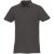 Helios short sleeve men's polo, Male, Piqué knit of 100% Cotton, Storm Grey, 3XL