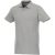 Helios short sleeve men's polo, Male, Piqué knit of 100% Cotton, Heather Grey, XS