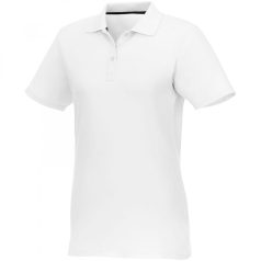   Helios short sleeve women's polo, Female, Piqué knit of 100% Cotton, White, XS