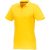 Helios short sleeve women's polo, Female, Piqué knit of 100% Cotton, Yellow, S