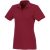 Helios short sleeve women's polo, Female, Piqué knit of 100% Cotton, Burgundy, XS