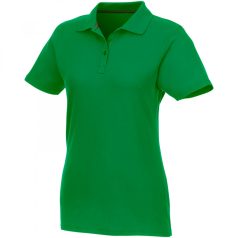   Helios short sleeve women's polo, Female, Piqué knit of 100% Cotton, Fern green  , M