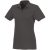 Helios short sleeve women's polo, Female, Piqué knit of 100% Cotton, Storm Grey, XXL