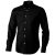 Vaillant long sleeve Shirt, Male, Oxford of 100% Cotton 40x32/2, 110x50, solid black, M