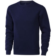   Surrey crew Sweater, Unisex, Knit of 80% Cotton and 20% Polyester, brushed on the inside, Navy, L