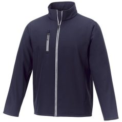   Orion men's softshell jacket, Mechanical stretch woven of 100% Polyester bonded with 100% Polyester micro fleece, Navy, XS