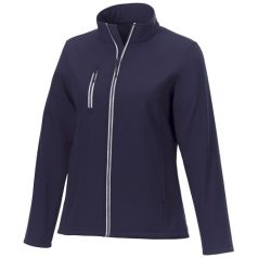   Orion women's softshell jacket, Mechanical stretch woven of 100% Polyester bonded with 100% Polyester micro fleece, Navy, S