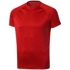   Niagara short sleeve men's cool fit t-shirt, Male, Mesh of 100% Polyester with Cool Fit finish, Red, L