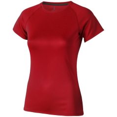   Niagara short sleeve women's cool fit t-shirt, Female, Mesh of 100% Polyester with Cool Fit finish, Red, S