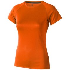   Niagara short sleeve women's cool fit t-shirt, Female, Mesh of 100% Polyester with Cool Fit finish, Orange, XS