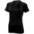 Quebec short sleeve women's cool fit t-shirt, Female, Mesh of 100% Polyester with Cool Fit finish, solid black,Anthracite, S