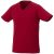 Amery short sleeve men's cool fit v-neck shirt, Male, Mesh of 100% Polyester with Cool Fit finish, Red, S