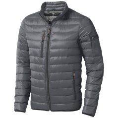   Scotia light down jacket, Male, Woven of 100% Nylon with dull cire water repellent coating, 20D 90% Down and 10% Feathers 115 g/m², steel grey , M