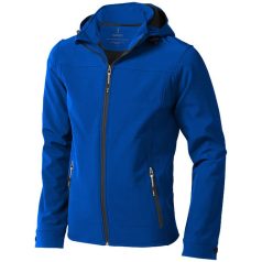   Langley softshell jacket, Male, Woven fabric of 90% Polyester and 10% Elastane bonded with 100% Polyester micro fleece, Blue, M