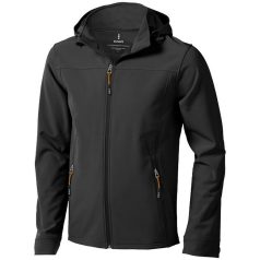   Langley softshell jacket, Male, Woven fabric of 90% Polyester and 10% Elastane bonded with 100% Polyester micro fleece, Anthracite, XS