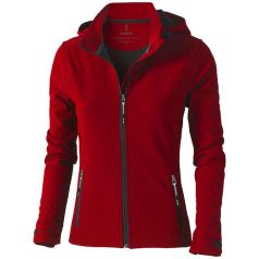   Langley softshell ladies jacket, Female, Woven fabric of 90% Polyester and 10% Elastane bonded with 100% Polyester micro fleece, Red, XL