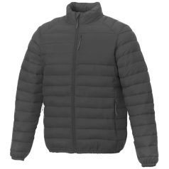   Atlas men's insulated jacket, Woven of 100% Nylon, 380T with cire finish, Storm Grey, XS