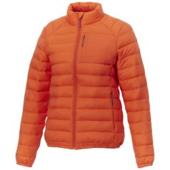   Atlas women's insulated jacket, Woven of 100% Nylon, 380T with cire finish, Orange, XS