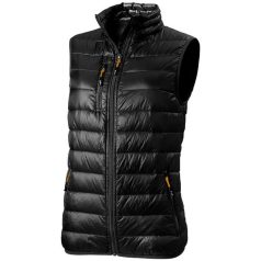   Fairview light down ladies bodywarmer, Female, Woven of 100% Nylon with dull cire water repellent coating, 20D 90% Down and 10% Feathers 115 g/m², solid black, S