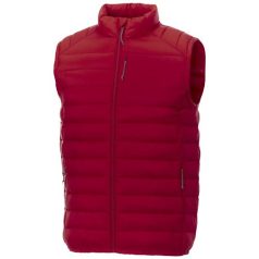   Pallas men's insulated bodywarmer, Woven of 100% Nylon, 380T with cire finish, Red, XL