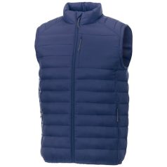   Pallas men's insulated bodywarmer, Woven of 100% Nylon, 380T with cire finish, Blue, XS